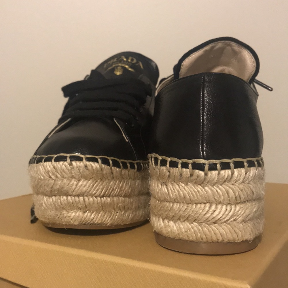 PRADA espadrille sneakers - Picture 5 of 9
